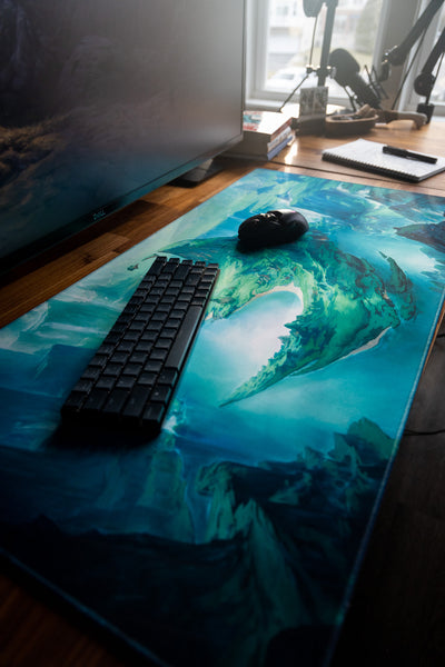 A Moment of Rest - Gaming Desk Mat