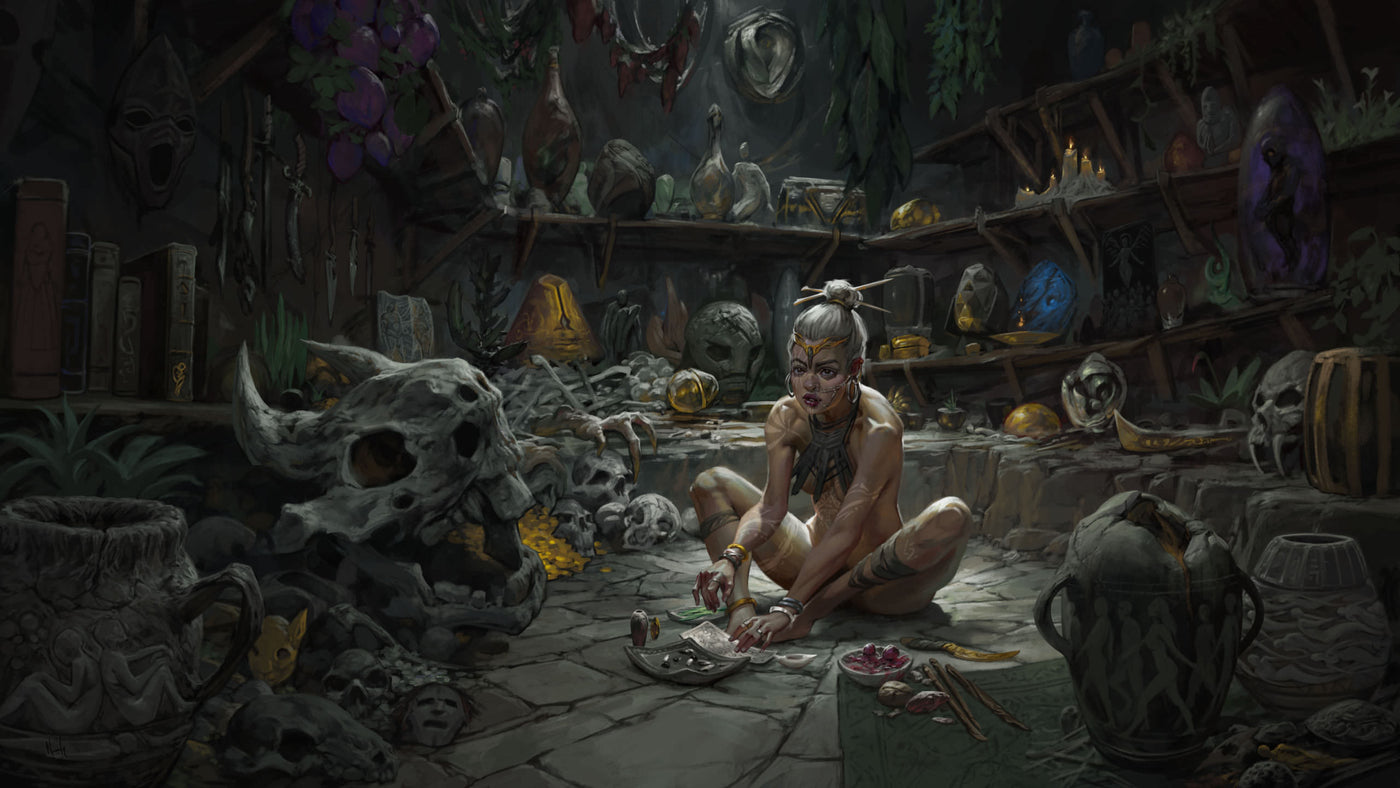Wyrd - Gaming Desk Mat
