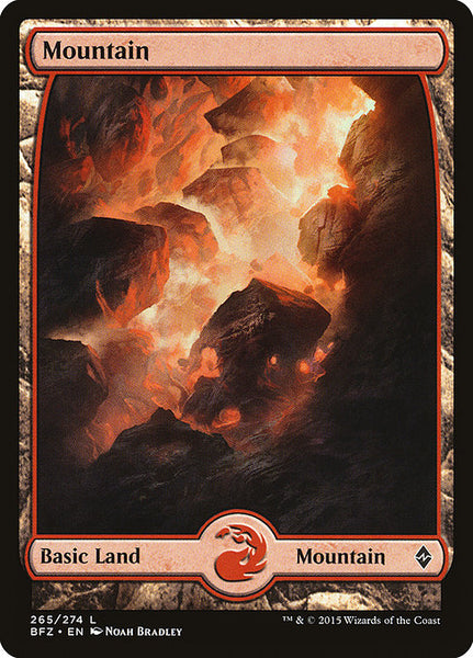 Mountain (Battle for Zendikar) – Noah Bradley