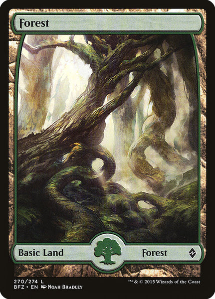 mtg battle for zendikar cards Forest (Battle for Zendikar) – Noah Bradley