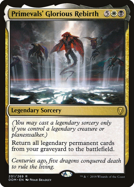 mtg noah bradley cards Primevals' Glorious Rebirth – Choose One:FIC Scions & Spellcraft (Y'shtola) (W/U/B) Magic The Gathering Commander Sol Ring