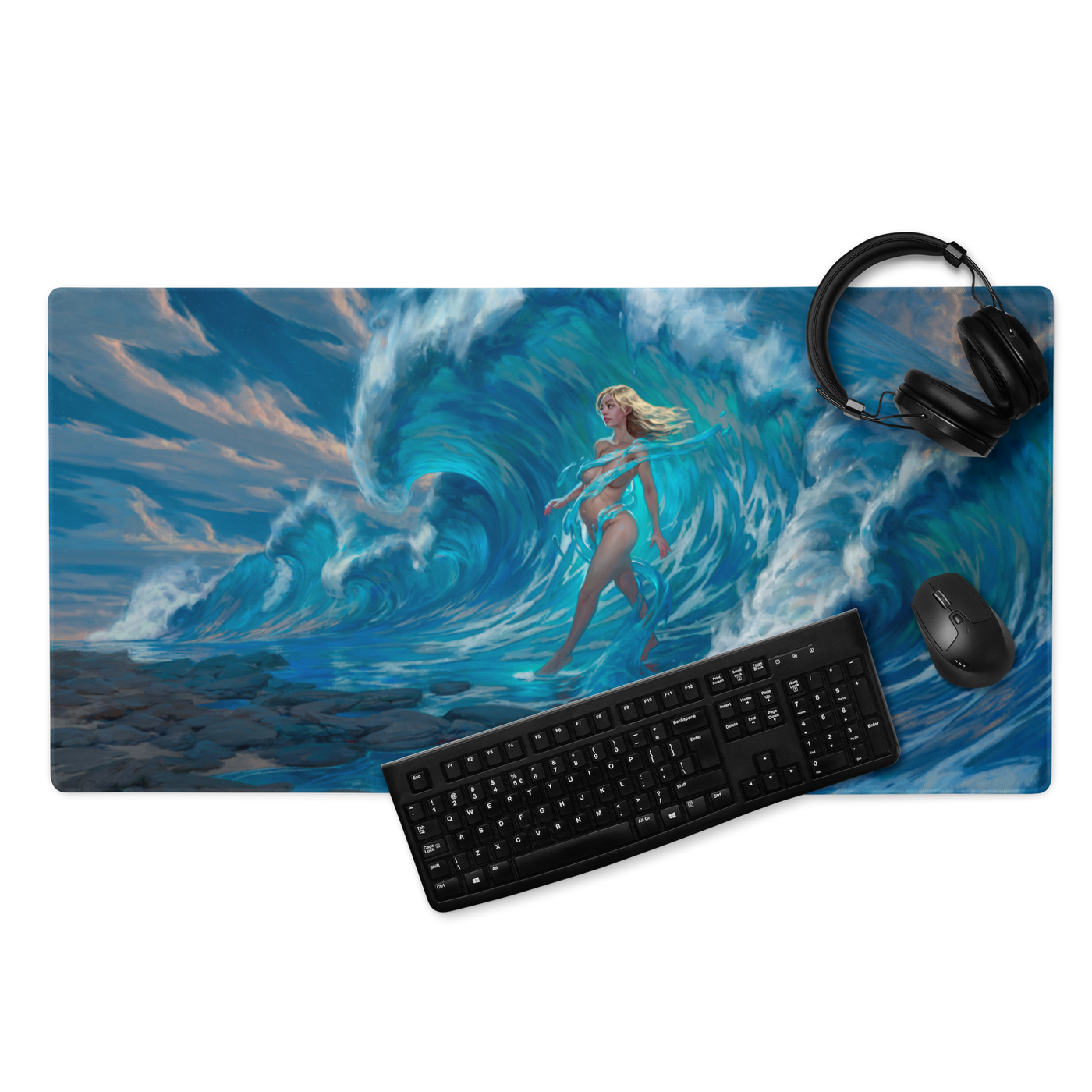 Eve - Gaming Desk Mat