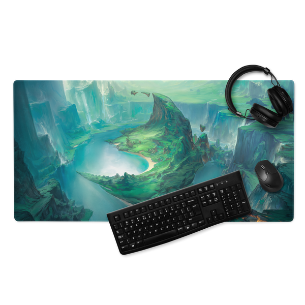 A Moment of Rest Gaming Desk Mat Noah Bradley