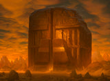 Cradle of the Accursed by Noah Bradley – Magic: The Gathering art print (Amonkhet)