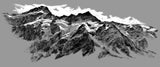 Mount Sefton, NZ T-shirt