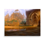 Mountain by Noah Bradley – Magic: The Gathering 18×24 in art print (Magic Origins)
