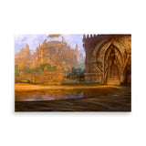 Mountain by Noah Bradley – Magic: The Gathering 24×36 in art print (Magic Origins)
