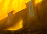 Boros Guildgate by Noah Bradley – Magic: The Gathering art print (Gatecrash)