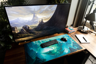 A Moment of Rest - Gaming Desk Mat