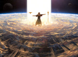 Urza's Ruinous Blast by Noah Bradley – Magic: The Gathering art print (Dominaria)