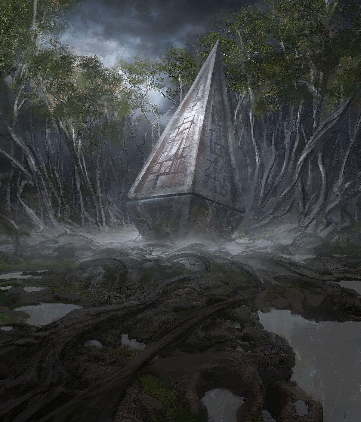 Overgrown Tomb
