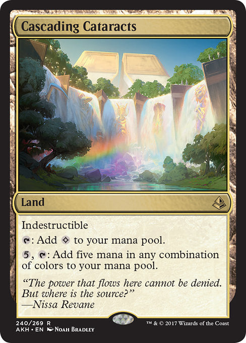 Cascading Cataracts (Foil) – Noah Bradley