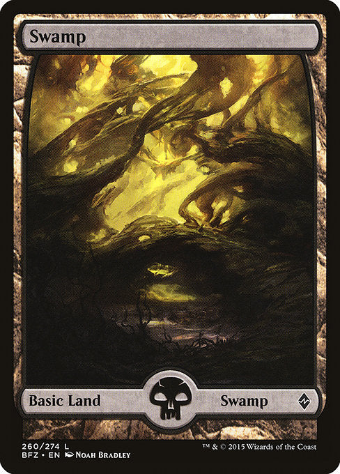 Swamp (Battle for Zendikar) (Foil)