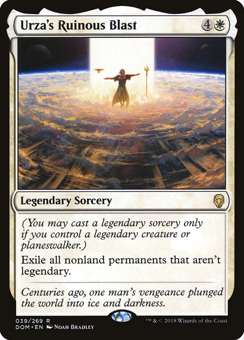 Urza's Ruinous Blast (Foil) – Noah Bradley