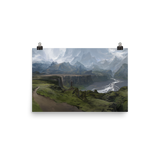 Promises to Keep 12×18 in art print by Noah Bradley – The Sin of Man fantasy art