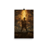 The Burdens of Triumph 12×18 in art print by Noah Bradley – The Sin of Man fantasy art