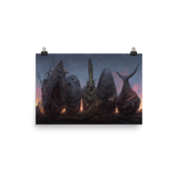 For All I've Done 12×18 in art print by Noah Bradley – The Sin of Man fantasy art