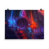 Izzet Guildgate by Noah Bradley – Magic: The Gathering 18×24 in art print (Return to Ravnica)