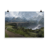 Promises to Keep 24×36 in art print by Noah Bradley – The Sin of Man fantasy art
