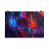 Izzet Guildgate by Noah Bradley – Magic: The Gathering 24×36 in art print (Return to Ravnica)