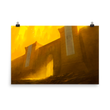 Boros Guildgate by Noah Bradley – Magic: The Gathering 24×36 in art print (Gatecrash)