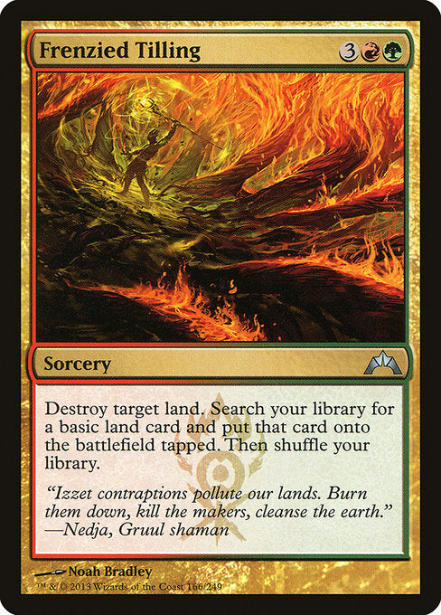 Frenzied Tilling – Noah Bradley