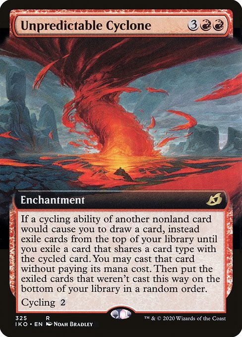 Unpredictable Cyclone (Foil Promo)