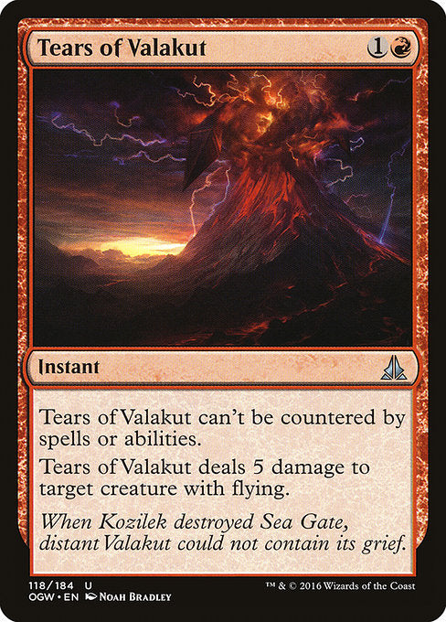 Tears of Valakut (Foil)