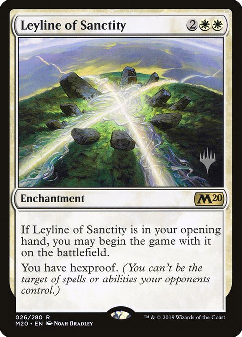 mtg leyline cards Leyline of Sanctity – Noah Bradley