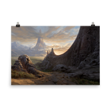 The Singing Walls 24×36 in art print by Noah Bradley – The Sin of Man fantasy art